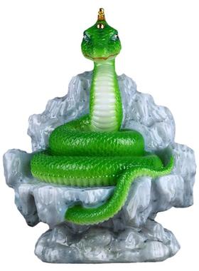 铭昌蛇常柳蟒汉摆件重体新款