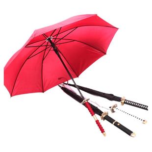 索隆刀伞三刀和道秋水鬼彻雪走罗医生动漫武士伞长柄晴雨伞创意