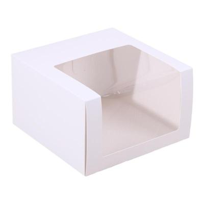 白卡纸帽子窗口盒定制棒球帽盒