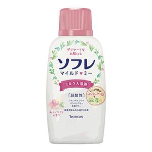 巴斯克林日本原装进口本土奶浴入浴液泡澡浴缸滋润肌肤樱花香720g