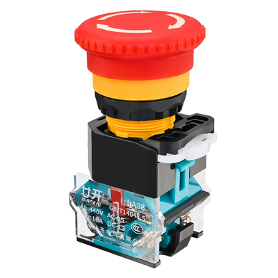 紧急停止LA38-11ZS廿开按钮开关