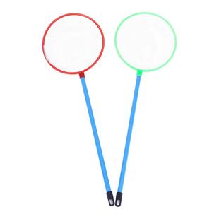 捞鱼网小鱼网兜儿童圆形鱼缸用金鱼观赏鱼水族箱小号密网孔捞网兜