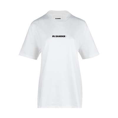 JilSander印花全棉短袖T恤女士