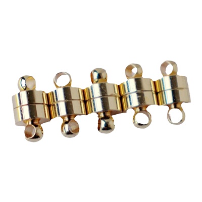 14K包金磁铁扣吸扣手链diy链接扣