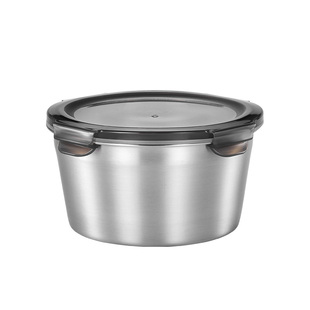 316不锈钢饭盒带盖餐盒上班族便当盒汤盒食品级水果盒密封保鲜盒