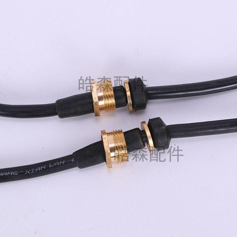 潜水泵电源线两插水泵电线螺母平1电缆线水泵线工程9铜泵米