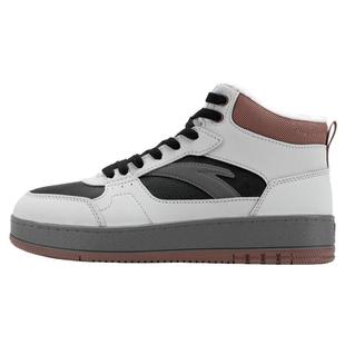 安踏元年板鞋加绒女鞋冬季新款加厚保暖二棉鞋高帮防滑休闲运动鞋