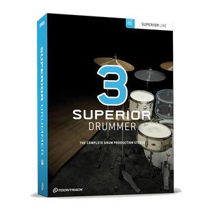 超级鼓手Superior Drummer 3打击乐VST插件音源音色Win/Mac全扩展