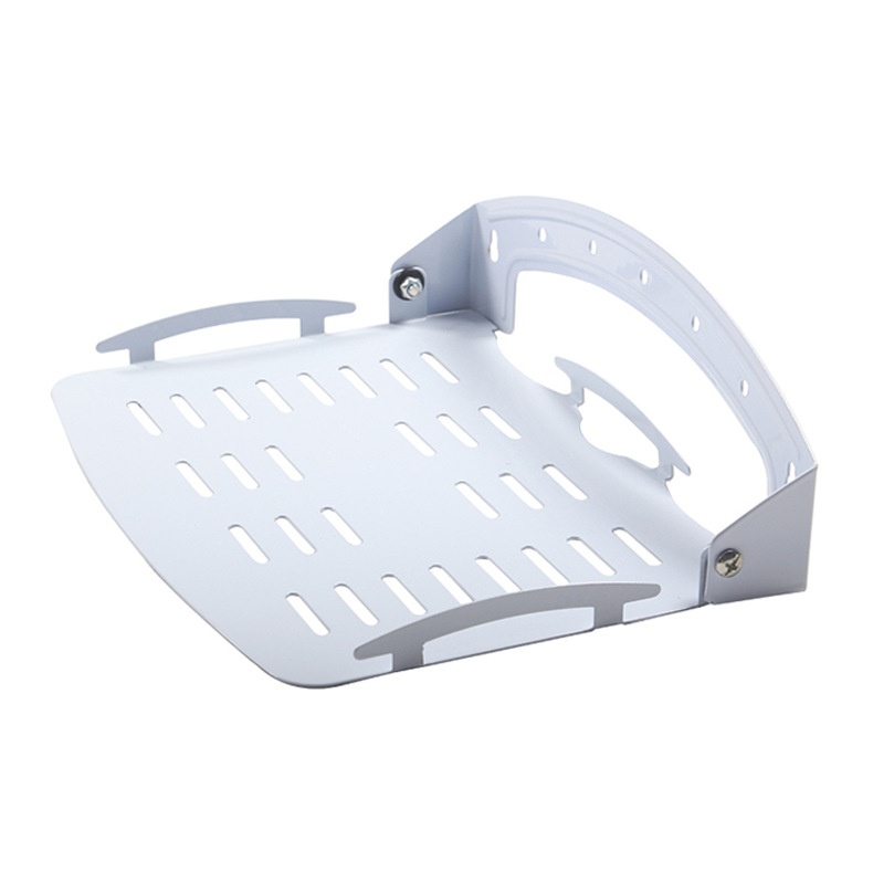 供应电视机顶盒伴侣路由器支架托盘90黑DVD可折叠置物架°白色