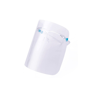 防护面罩厨房防油烟防雾防雾气防飞沫防唾液隔离高清透明双面防雾