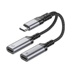 适用iQOO13耳机转接头vivoiQOO12pro手机快充耳机听歌通话转换器