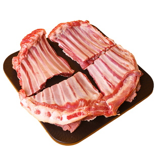 内蒙古草原羔羊羊排切块苏尼特新鲜原切带骨手抓羊肋排烧烤食材