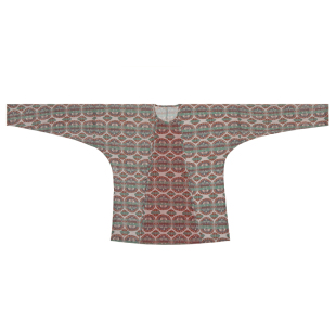 谜阿凰【玉麟圆领衫】原创唐制汉服上衣春夏款仿花罗褶裙日常百搭