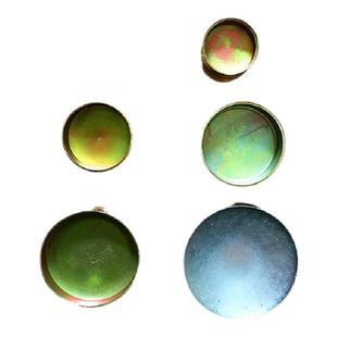 一拖洛阳东方红拖拉机柴油机发动机缸体缸盖水堵油堵碗形塞片10个