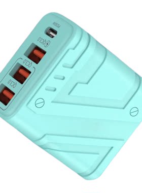 手机多口usb充电器PD充电头快充