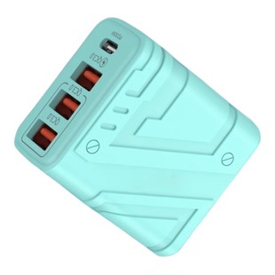 手机多口usb充电器PD充电头大功率插头适用安卓超级快充手机耳机充电器头台灯通用2026新款智能门锁