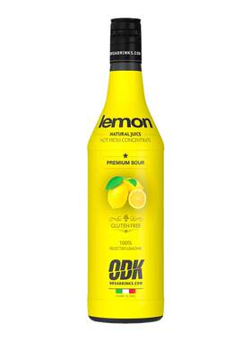 ODK柠檬汁750ml 意大利进口非浓缩还原纯汁稳定一致