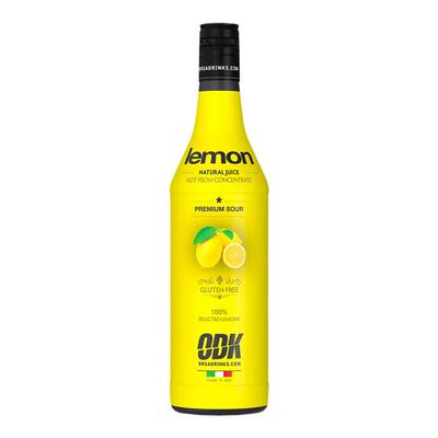 ODK柠檬汁750ml 意大利进口非浓缩还原纯汁稳定一致