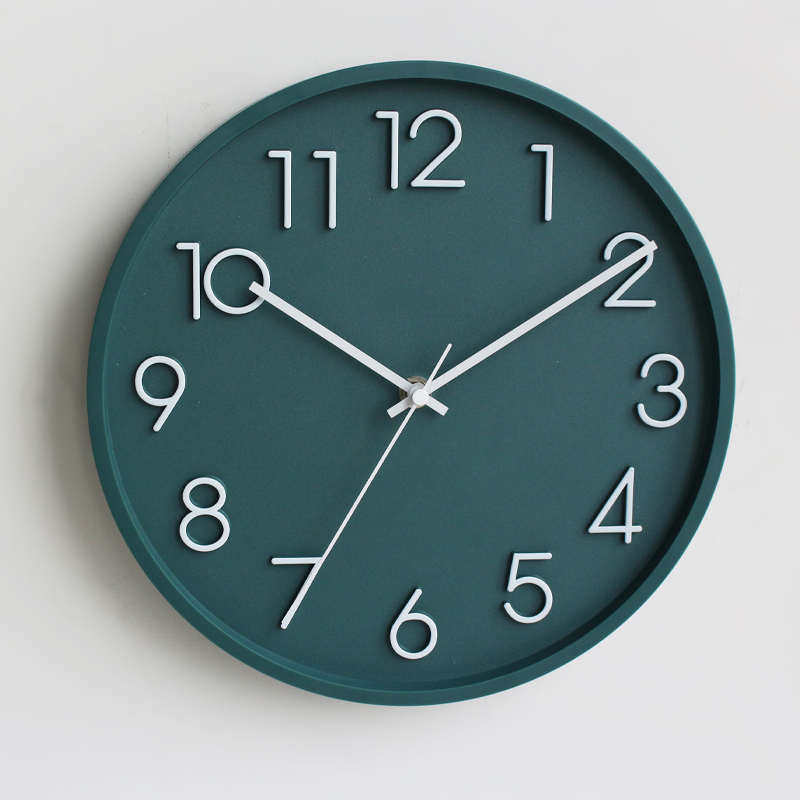 MJK钟表简约现代静音挂钟客厅家用时尚时钟挂墙轻奢创意个性欧式