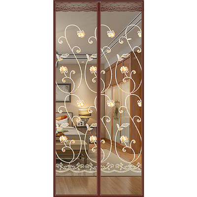 魔术贴防磁性纱门家用夏季