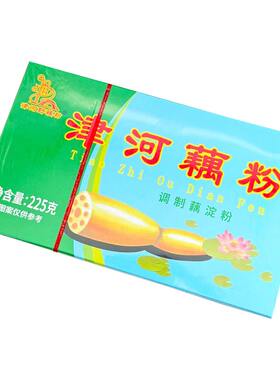 津河藕粉传统正宗桂花红枣木糖醇天津特产老味怀旧早餐藕淀粉冲饮