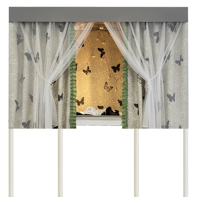 无涂层】宿舍专用上铺床帘梭织布