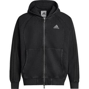 Adidas/阿迪达斯官方正品三叶草男女翻领套头运动宽松长袖KF9602