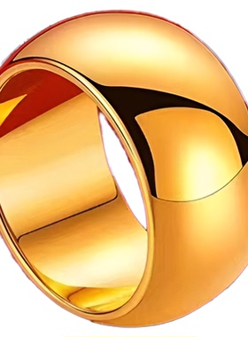 银艺福男女越南沙金经典仿金戒指