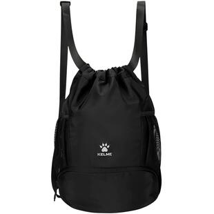 卡尔美运动双肩包束口袋足球篮球训练包抽绳鞋包专业装备收纳包