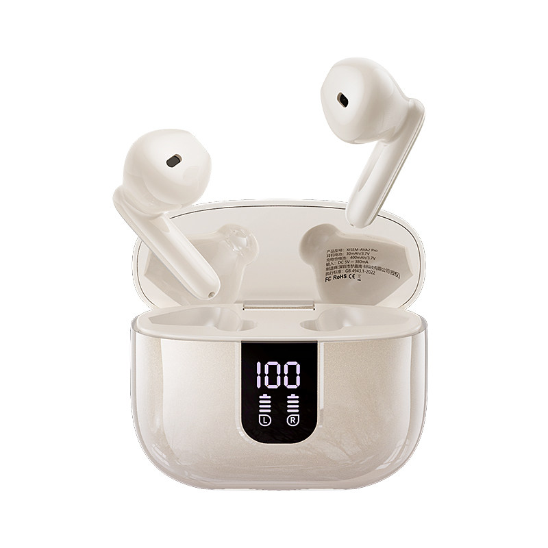 西圣AVA2pro 蓝牙耳机半入耳式主动降噪超长续航HIFI音质