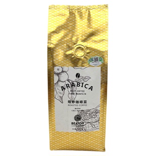 比顿咖啡 云南小粒意式拼配咖啡豆新鲜中深度烘焙黑咖啡227g袋