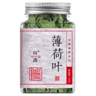 何遇 薄荷叶 干薄荷叶泡茶新鲜食用薄荷叶干泡水喝中药材口嚼茶叶