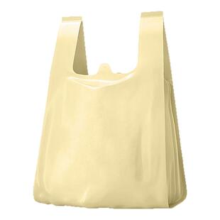 特厚垃圾袋家用乳黄手提式背心厨房塑料袋一次性厨房卫生间办公室