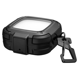 牧行者适用Shokz韶音OpenFit Air 耳机保护套韶音T511运动耳机强力卡扣固定保护壳户外防摔硬壳附赠清洁笔