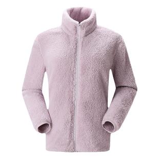 骆驼户外珊瑚绒抓绒衣女秋冬双面绒外套加厚保暖抗静电冲锋衣内胆