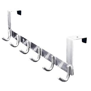 门后挂衣架卧室门上挂衣钩不锈钢免打孔衣帽挂架门背式挂钩