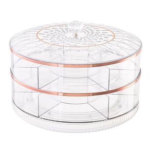 轻奢果盘家用客厅茶几高档水果盘糖果盒零食摆放坚果收纳盒干果盘