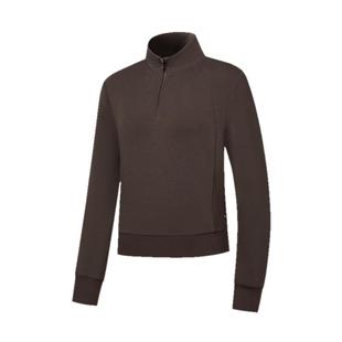 乔丹抗菌卫衣女士2025冬季新款商场同款舒适亲肤休闲百搭套头衫