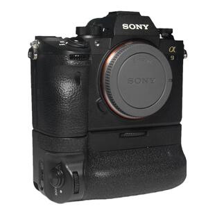 劲码VG-C3EM手柄适用索尼a7r3 a7m3 a73 a9相机竖拍手柄非sony原装手持数码配件防滑拍摄电池盒扩展握把a7m3