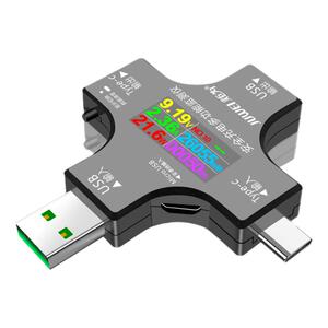 炬为Type-c pd手机充电器检测仪直流数字电压电流表功率计usb测试