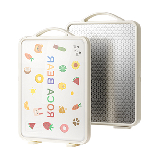 菜板家用抗菌防霉砧板双面粘板厨房专用不锈钢切菜板水果刀板案板