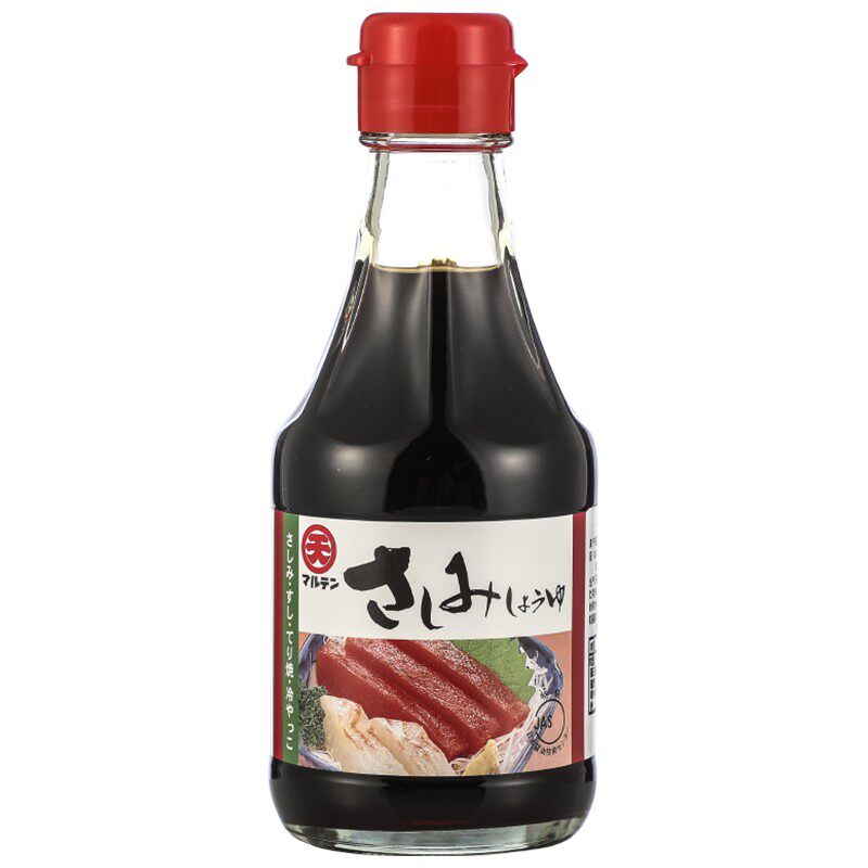 日本进口丸天刺身酱油200ml*6瓶