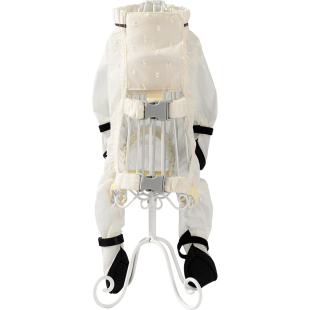 小狗狗四脚防尘裤比熊泰迪宠物外出衣服遛狗防脏神器狗狗防脏腿套