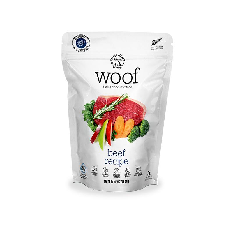 Woof主食冻干生骨肉新西兰进口