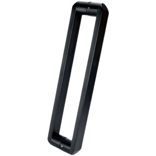 玻璃门拉手黑色304不锈钢商铺大移门办公室浴室淋浴房推拉门把手