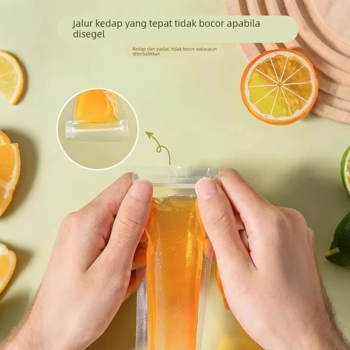 一次性棒棒冰袋雪糕包装袋自制冰棍碎碎冰袋果冻冰棒袋透明袋子