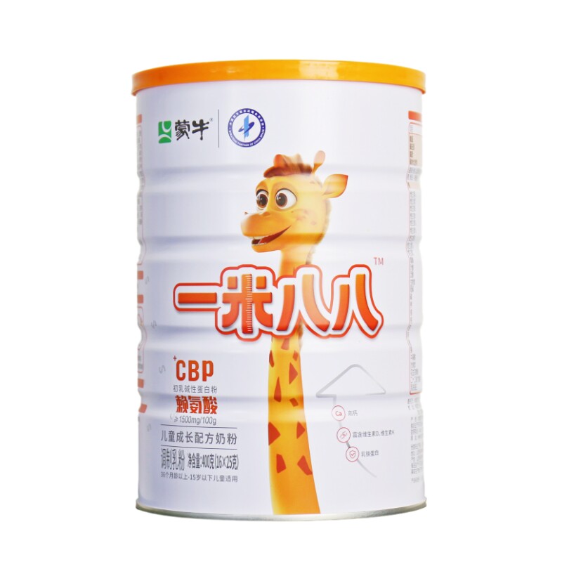 蒙牛一米八八儿童成长奶粉400克