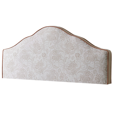 丰范落地床头布艺软包印花可拆洗