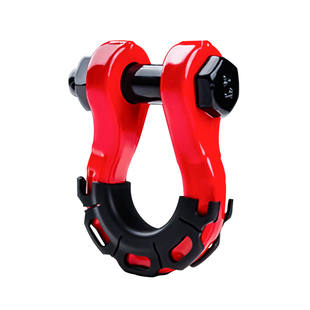 路野装备越野车卸扣弓形钩U型钩马蹄扣拖车钩D型环8吨美式高强度