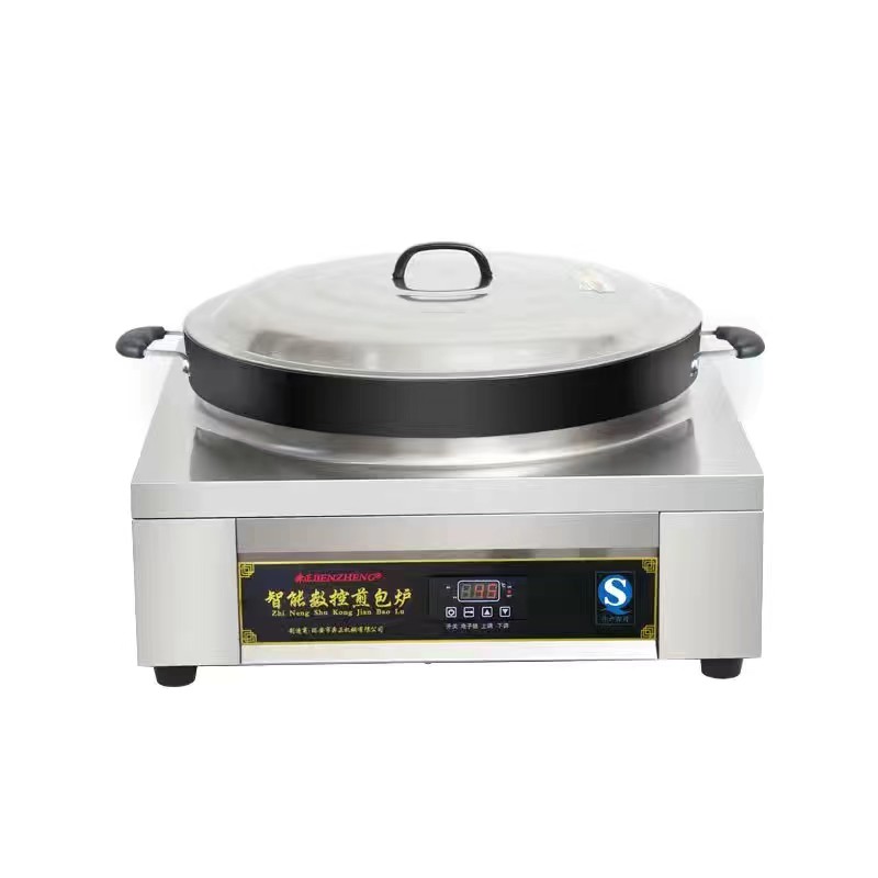 商用电热煎包炉电煎包锅生煎包锅商用生煎包锅贴锅煎包锅数显控温